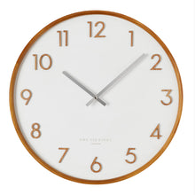 Load image into Gallery viewer, Scarlett White 35cm Wall Clock - Silent Movement