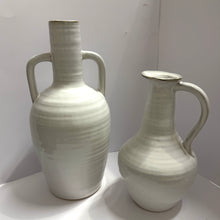 Load image into Gallery viewer, Roxy White Ceramic Jug