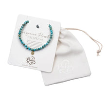 Load image into Gallery viewer, Healing Gem Bracelet - Turquoise Howlite (Calmness)