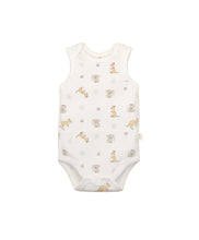 Load image into Gallery viewer, Bodysuit Singlet - Kangaroo & Koala : Size 00 3-6 Months