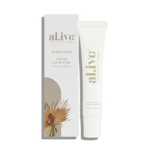 Load image into Gallery viewer, al.ive Body : Tinted Lip Butter - Lychee Blush
