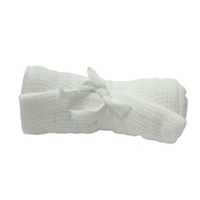 Load image into Gallery viewer, Baby Blanket - Cotton White