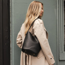Load image into Gallery viewer, Miranda Bucket Bag - Black