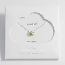 Load image into Gallery viewer, Estella Bartlett Necklace - Wildflower Silver Plated