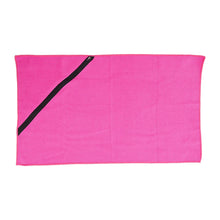 Load image into Gallery viewer, Sports Towel Waffle Zip - Hot Pink