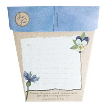 Load image into Gallery viewer, Sow 'n Sow Seed Greeting Card - Culinary Flower