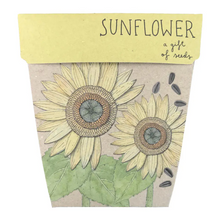 Load image into Gallery viewer, Sow 'n Sow Seed Greeting Card - Sunflower