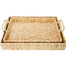 Load image into Gallery viewer, Hyacinth Handle Tray - Small