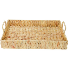 Load image into Gallery viewer, Hyacinth Handle Tray - Large