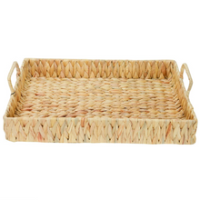 Load image into Gallery viewer, Hyacinth Handle Tray - Small