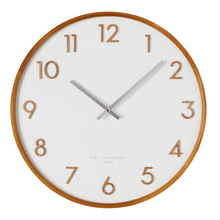 Load image into Gallery viewer, Scarlett White 50cm Wall Clock - Silent Movement