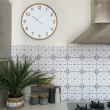 Load image into Gallery viewer, Scarlett White 50cm Wall Clock - Silent Movement