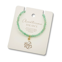 Load image into Gallery viewer, Healing Gem Bracelet - Aventurine (Balance)