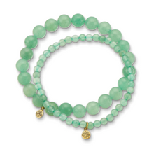 Load image into Gallery viewer, Healing Gem Bracelet - Aventurine (Balance)