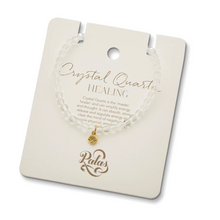 Load image into Gallery viewer, Healing Gem Bracelet - Crystal Quartz (Healing)