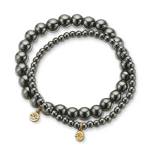 Load image into Gallery viewer, Healing Gem Bracelet - Hematite (Strength)