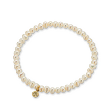 Load image into Gallery viewer, Healing Gem Bracelet - Pearl (Prosperity)