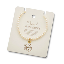 Load image into Gallery viewer, Healing Gem Bracelet - Pearl (Prosperity)
