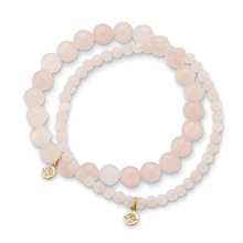 Load image into Gallery viewer, Healing Gem Bracelet - Rose Quartz (Love)