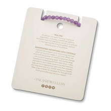 Load image into Gallery viewer, Healing Gem Bracelet - Amethyst (Protection)