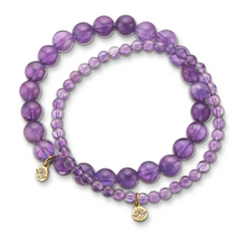 Load image into Gallery viewer, Healing Gem Bracelet - Amethyst (Protection)