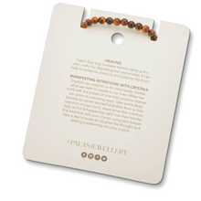 Load image into Gallery viewer, Healing Gem Bracelet - Tiger's Eye (Luck)
