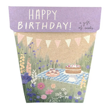 Load image into Gallery viewer, Sow 'n Sow Seed Greeting Card - Happy Birthday