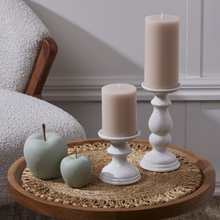 Load image into Gallery viewer, Candle Holder 9x9x18cm White