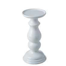 Load image into Gallery viewer, Candle Holder 9x9x18cm White