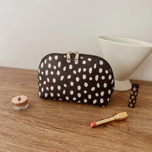 Load image into Gallery viewer, Nancy Cosmetic Bag - Small Chocolate
