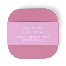 Load image into Gallery viewer, 20 Incense Cones With Gold Holder - Pomelo Bay
