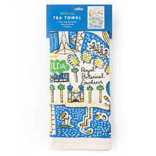 Load image into Gallery viewer, Tea Towel - Melbourne : Unbleached Cotton

