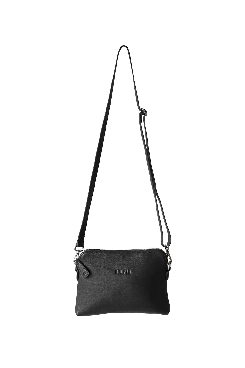 Hoopla Mini Crossbody Slouch - Black