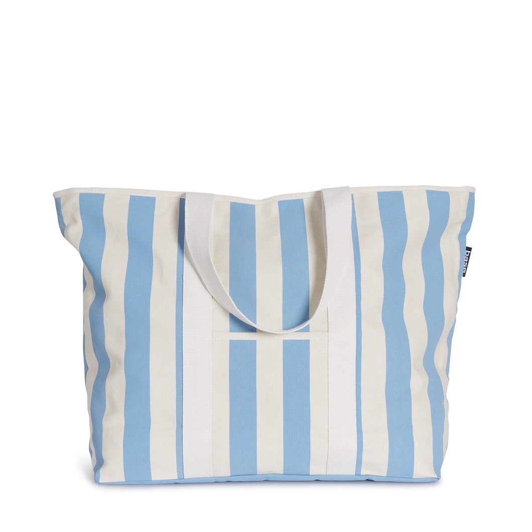 All Day Base Canvas - Powder Blue Stripe