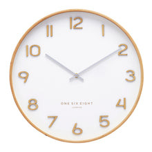 Load image into Gallery viewer, Wall Clock : Wallace White 53cm
