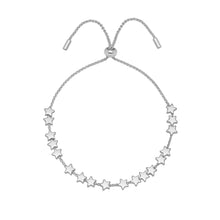 Load image into Gallery viewer, Estella Bartlett Bracelet - Stars So Bright Chain Slider - Silver Plated
