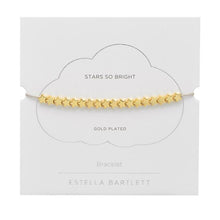 Load image into Gallery viewer, Estella Bartlett Bracelet - Stars So Bright Slider - Gold Plated
