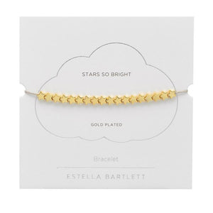 Estella Bartlett Bracelet - Stars So Bright Slider - Gold Plated