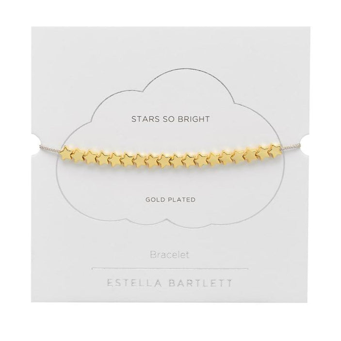 Estella Bartlett Bracelet - Stars So Bright Slider - Gold Plated