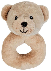 Baby Rattle - Bear Beige