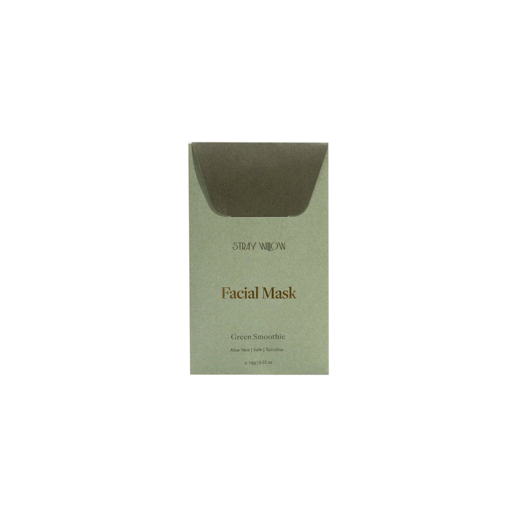 Stray Willow Facial Mask - Green Smoothie