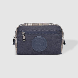 Mens Denim Toiletry Bag - Tommy