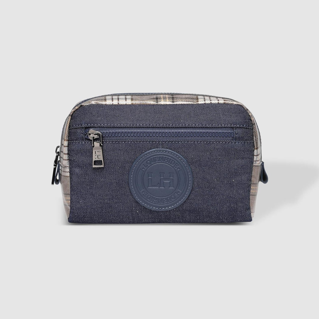 Mens Denim Toiletry Bag - Tommy