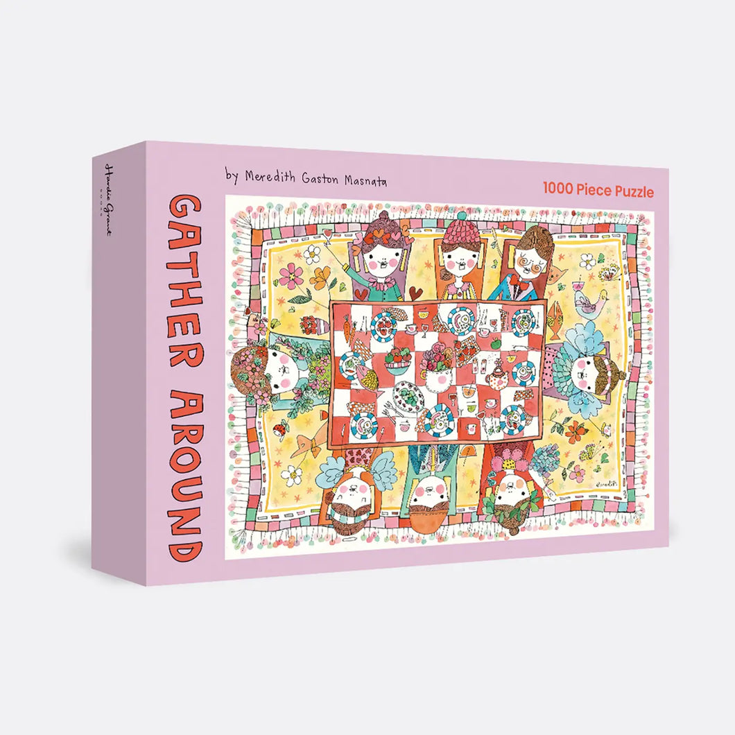 1000 Piece Puzzle - Gather Around