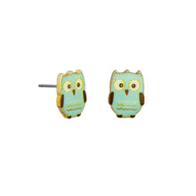 Load image into Gallery viewer, Earring - Mint Owl
