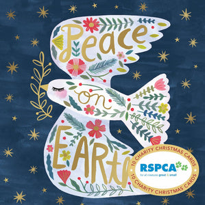 Charity Christmas Cards - RSPCA Peace On Earth