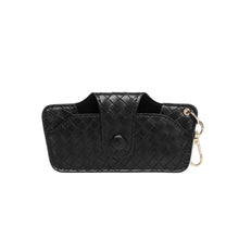 Load image into Gallery viewer, Skittle Sunglasses Case - Woven Black
