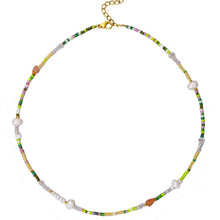 Load image into Gallery viewer, Necklace - Summer Beads &amp; Pearls
