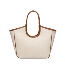Load image into Gallery viewer, Alexandra Tote Bag - Canvas/Tan
