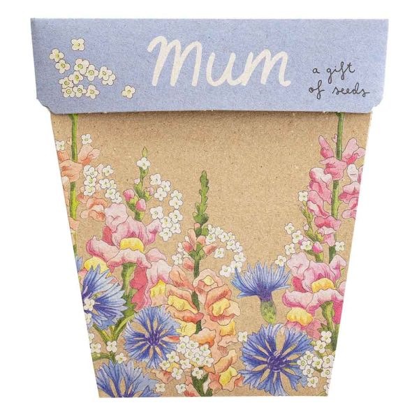 Sow 'n Sow Seed Greeting Card - Mum